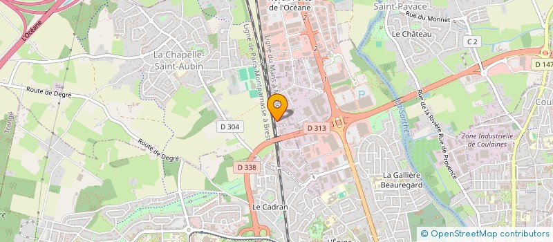 localisation de l'entreprise PROMEXIA  LE MANS