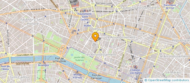 localisation de l'entreprise PROMEXVIA à PARIS