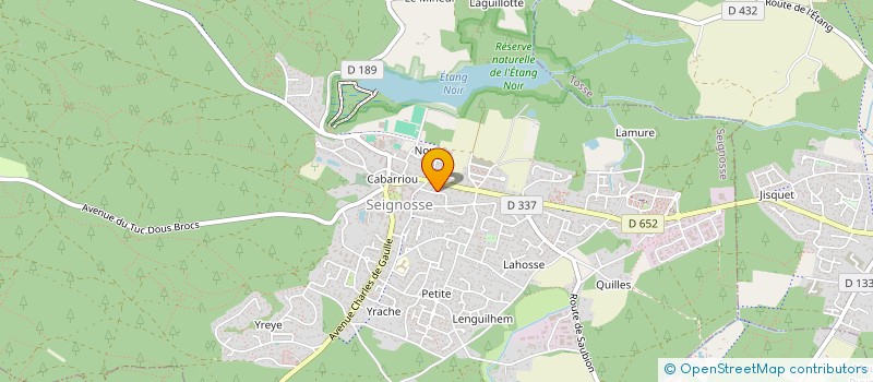 localisation de l'entreprise PROMGOZE 40  SEIGNOSSE