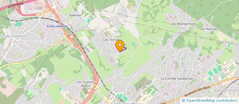 localisation de l'entreprise PROMICANNE à BESANCON