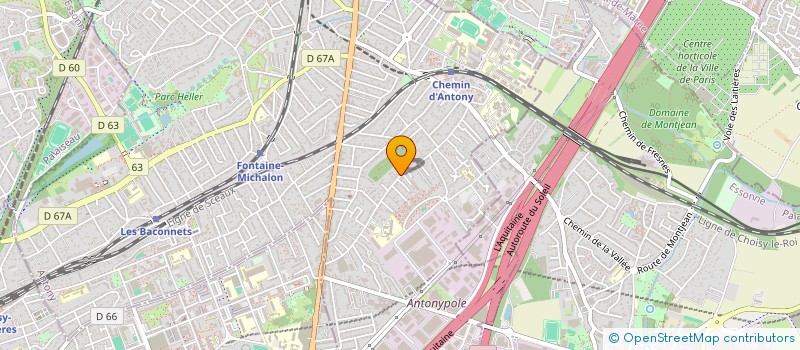 localisation de l'entreprise PROMISA  ANTONY