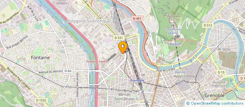 localisation de l'entreprise PROMISE PROTEOMICS  GRENOBLE