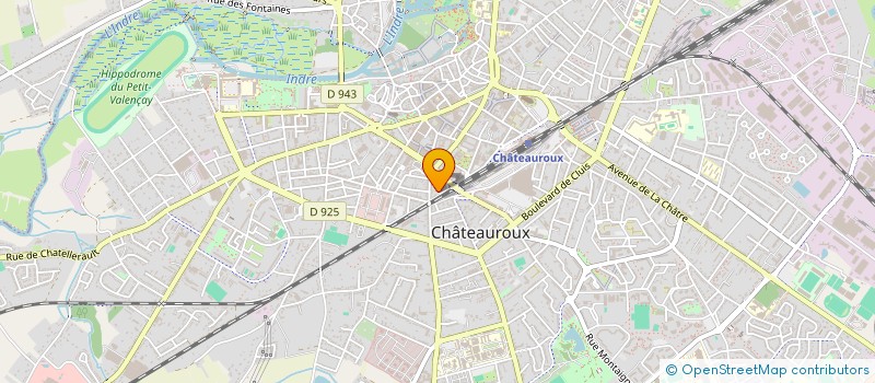 localisation de l'entreprise PROMISY à CHATEAUROUX