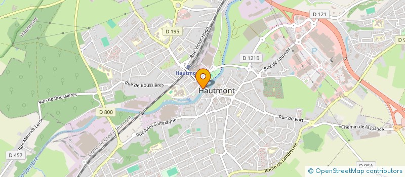 localisation de l'entreprise PROMO 22 à HAUTMONT