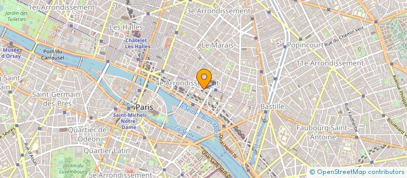 localisation de l'entreprise PROMO 37 à PARIS