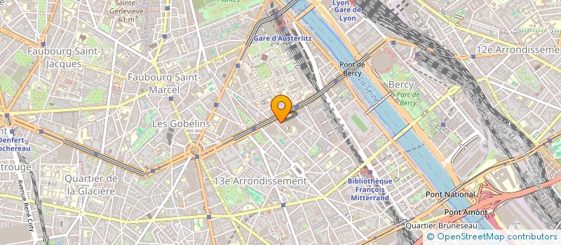 localisation de l'entreprise PROMO 8 à PARIS