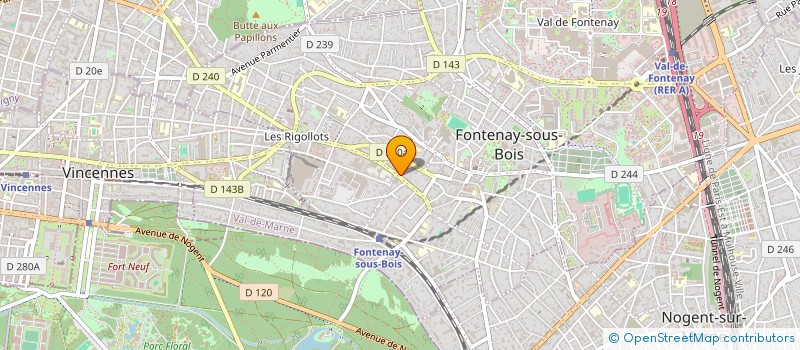 localisation de l'entreprise PROMO ACCUEIL PETIT ENFAN FONTENAY S BOI à FONTENAY-SOUS-BOIS