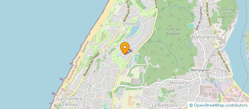 localisation de l'entreprise PROMO ADOUR  ANGLET