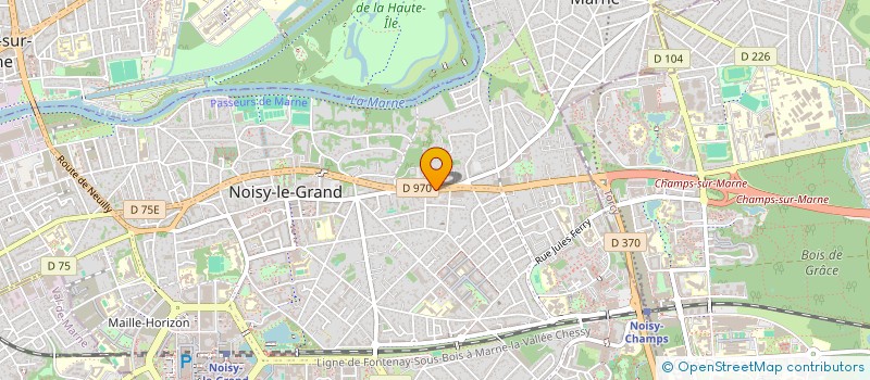 localisation de l'entreprise PROMO AMELIO INSTAL RENOV INVES ACCE LOG  NOISY-LE-GRAND