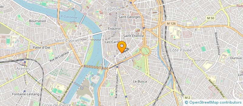 localisation de l'entreprise PROMO'ART  TOULOUSE