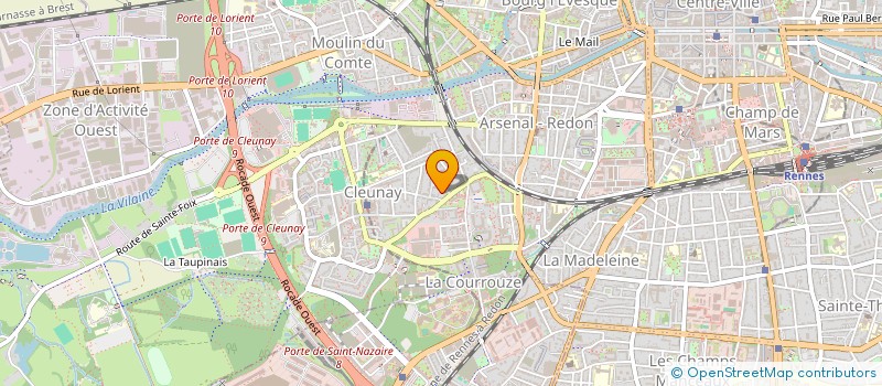 localisation de l'entreprise PROMO ART  RENNES