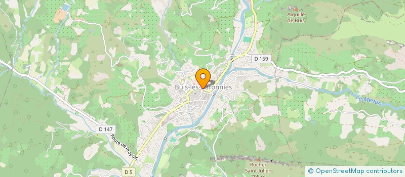 localisation de l'entreprise PROMO AZUR à BUIS-LES-BARONNIES
