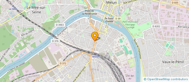 localisation de l'entreprise PROMO BAT  MELUN