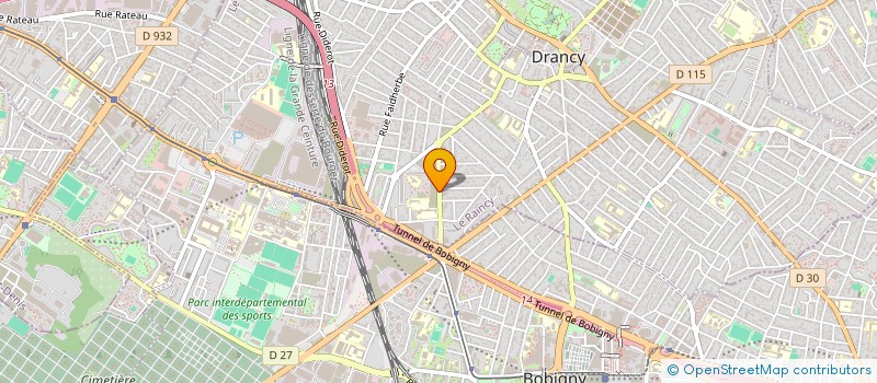 localisation de l'entreprise PROMO-BAT à DRANCY
