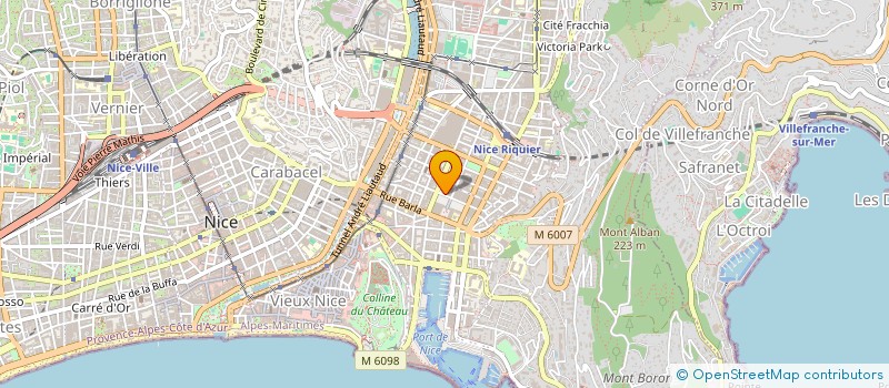 localisation de l'entreprise PROMO BUREAU à NICE