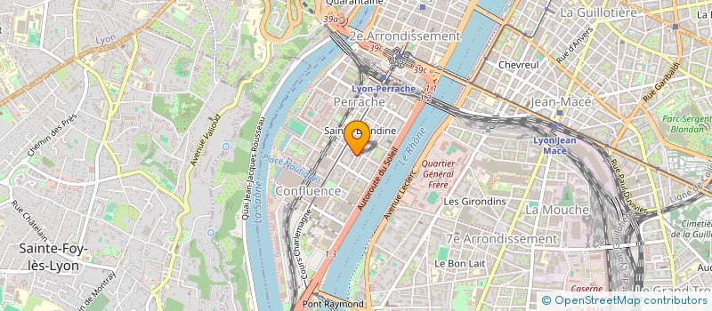 localisation de l'entreprise PROMO BUREAU SERVICE CIE LYON NETTOYAGE  LYON