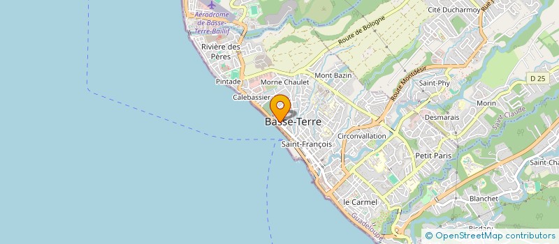 localisation de l'entreprise PROMO CARAIB à BASSE-TERRE