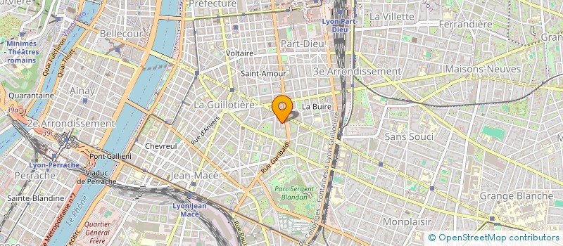 localisation de l'entreprise PROMO CLUB  LYON