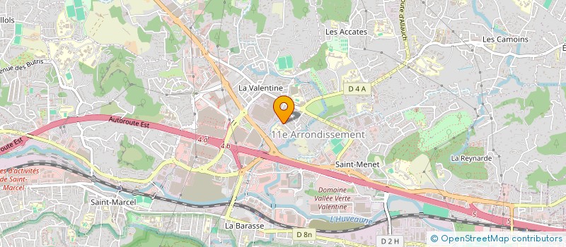 localisation de l'entreprise PROMO'COM CASSIS à MARSEILLE 11EME