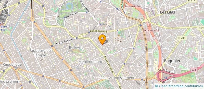 localisation de l'entreprise PROMO CONSTRUC IMMOBI SOPROCIM à PARIS