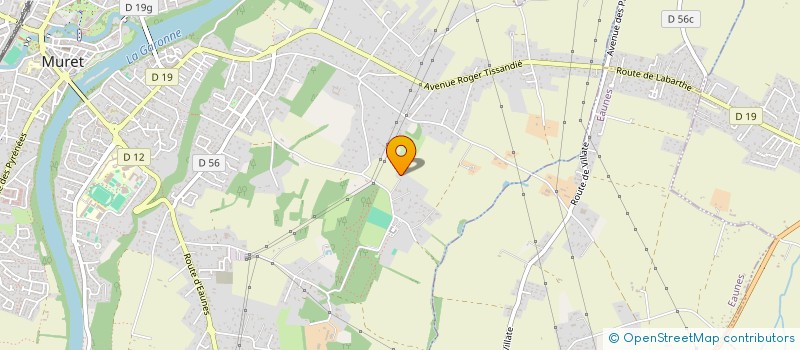 localisation de l'entreprise PROMO DOMAINES SAS à MURET