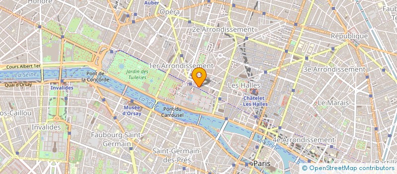 localisation de l'entreprise PROMO ET DEVEL TELEMATI BUREAU à PARIS