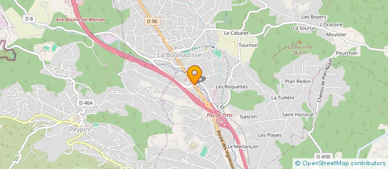 localisation de l'entreprise PROMO EXTENS HABITAT INDIVIDUEL ENVIRON à LA DESTROUSSE