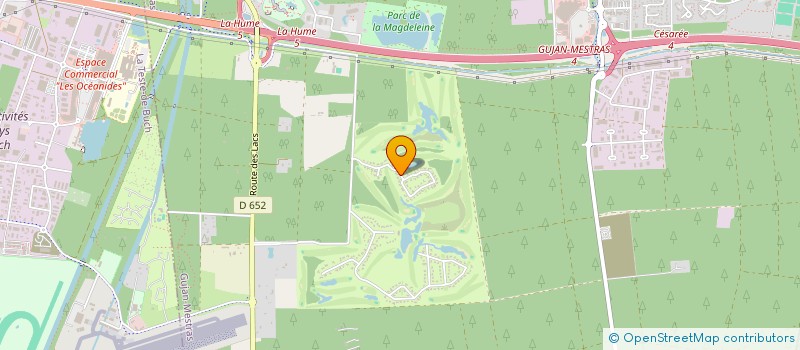 localisation de l'entreprise PROMO FIDELISATION DE CLIENTELE PROMOFIC  GUJAN-MESTRAS