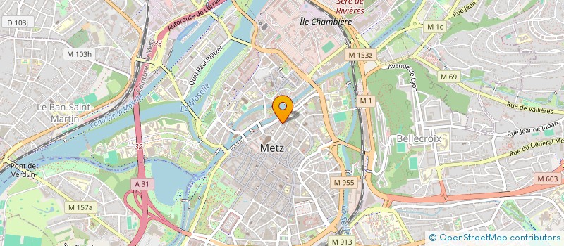 localisation de l'entreprise PROMO FRANCE à METZ