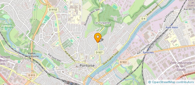 localisation de l'entreprise PROMO GAME  PONTOISE