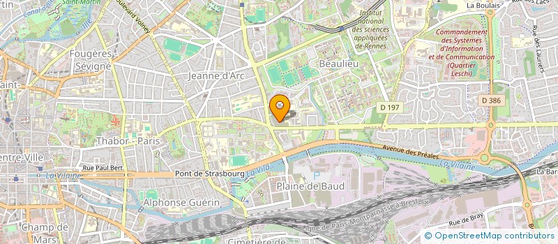 localisation de l'entreprise PROMO GEA  RENNES