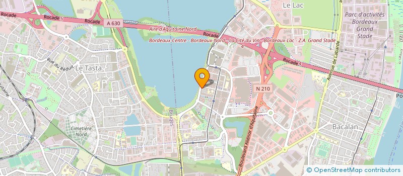 localisation de l'entreprise PROMO GIRONDE à BORDEAUX