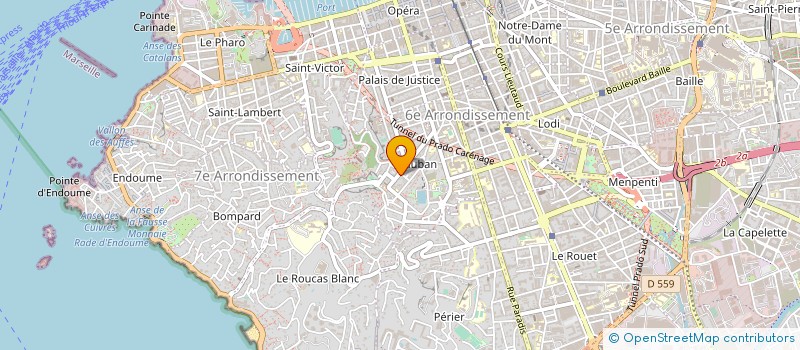 localisation de l'entreprise PROMO HEZARD à MARSEILLE