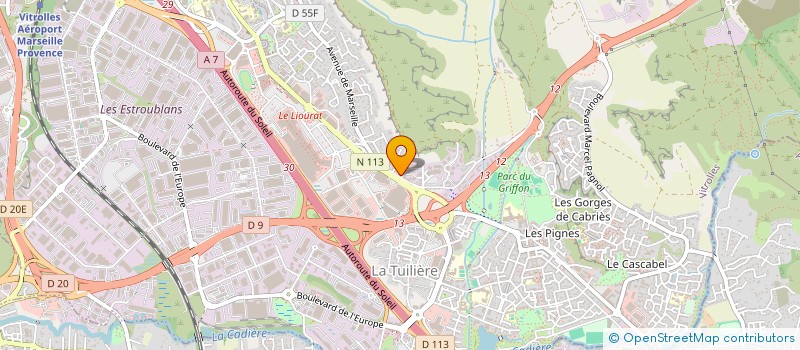 localisation de l'entreprise PROMO INTER FRANCE NORD à VITROLLES