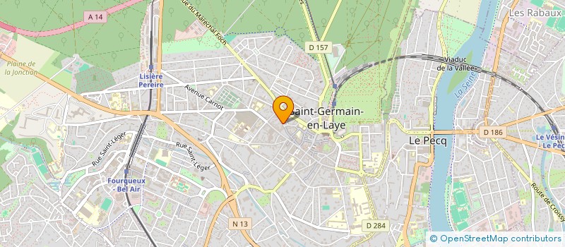 localisation de l'entreprise PROMO INTEX  SAINT-GERMAIN-EN-LAYE