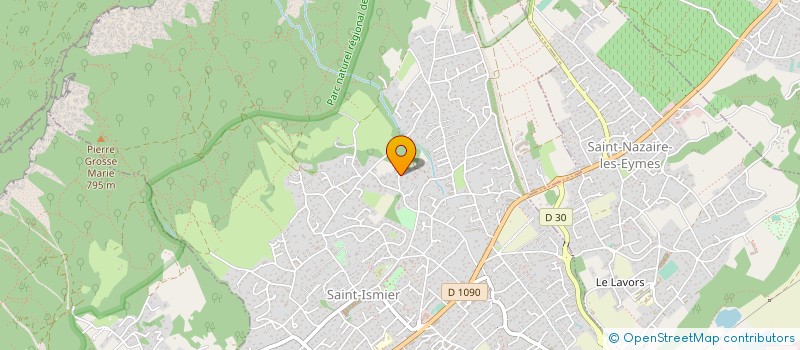 localisation de l'entreprise PROMO JB  SAINT-ISMIER