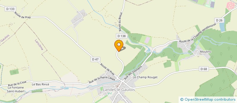 localisation de l'entreprise PROMO-KARTING à LANDES-LE-GAULOIS