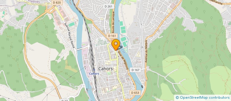 localisation de l'entreprise PROMO-LOGIS à CAHORS