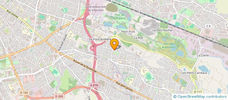 localisation de l'entreprise PROMO LOISIRS JEUNES TRELAZE à TRELAZE