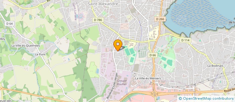 localisation de l'entreprise PROMO M.B.  DINARD