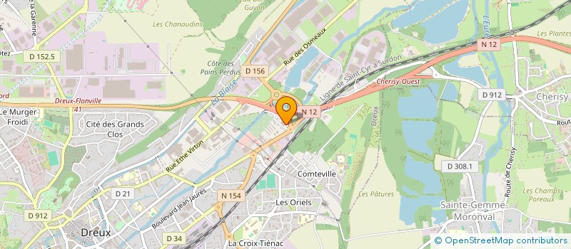 localisation de l'entreprise PROMO MOBILE à DREUX