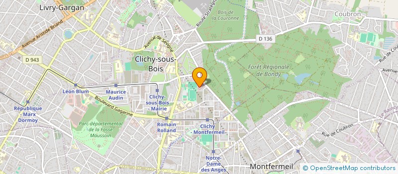localisation de l'entreprise PROMO MOD à CLICHY-SOUS-BOIS