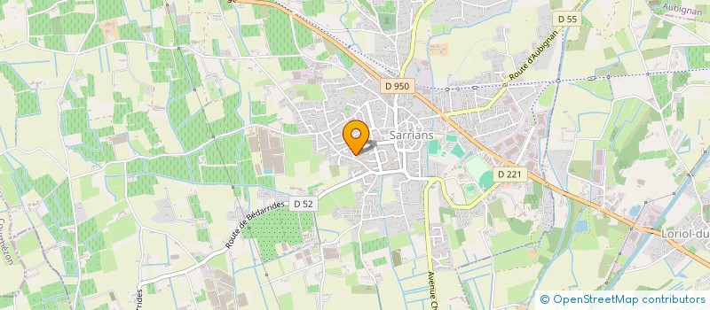 localisation de l'entreprise PROMO MVSA  SARRIANS