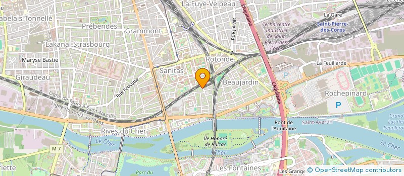 localisation de l'entreprise PROMO PACK 37  TOURS