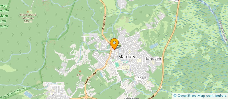 localisation de l'entreprise PROMO PART à MATOURY