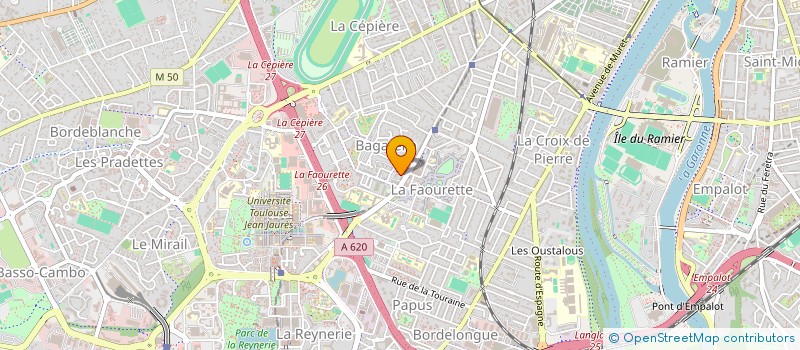 localisation de l'entreprise PROMO PIECES AUTO à TOULOUSE