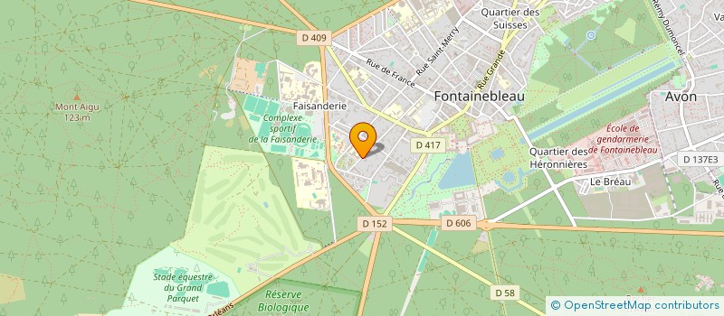 localisation de l'entreprise PROMO PLUS à FONTAINEBLEAU
