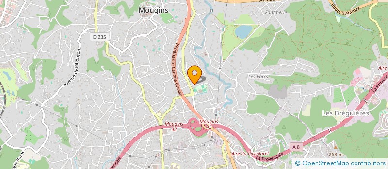 localisation de l'entreprise PROMO REHABILITATIONS DEVELOPPEMENTS à MOUGINS