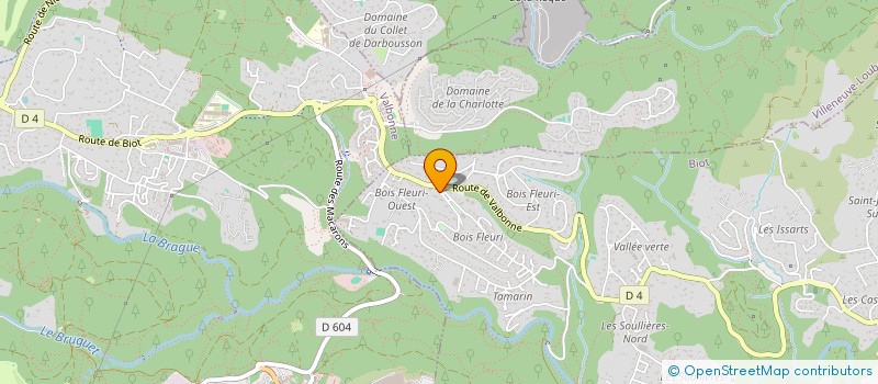 localisation de l'entreprise PROMO RENOV à BIOT