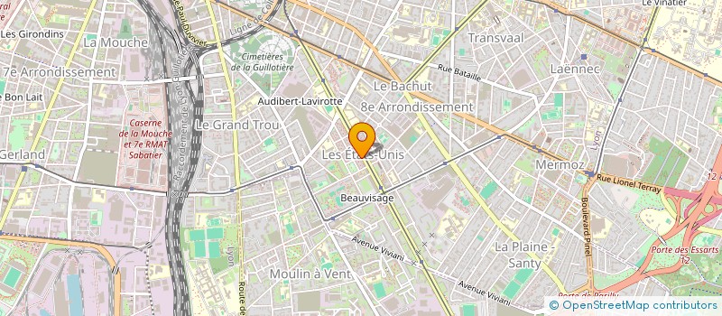 localisation de l'entreprise PROMO SPORTS  LYON